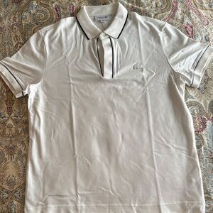 NWT Lacoste White Polo Shirt for Men